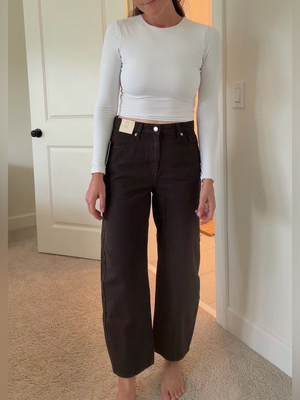 Women’s High Rise Easy Barrel Jeans